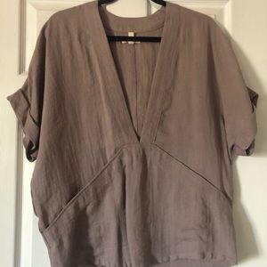 Oversized Silence and Noise Shirt